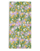 1 CANOE 2 PAINTED FLORALS TEA TOWEL