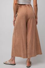 Load image into Gallery viewer, EASEL WASHED TERRY KNIT WIDE PANTS
