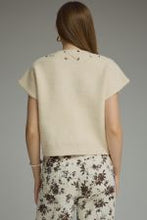 Load image into Gallery viewer, ENTRO SOLID SHORT SLEEVE SWEATER

