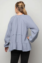 Load image into Gallery viewer, EASEL COTTON GAUZE TUNIC TOP
