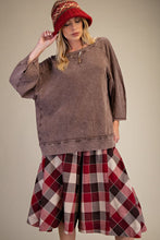 Load image into Gallery viewer, EASEL WASHED COTTON GAUZE BOXY TOP
