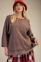 Load image into Gallery viewer, EASEL WASHED COTTON GAUZE BOXY TOP
