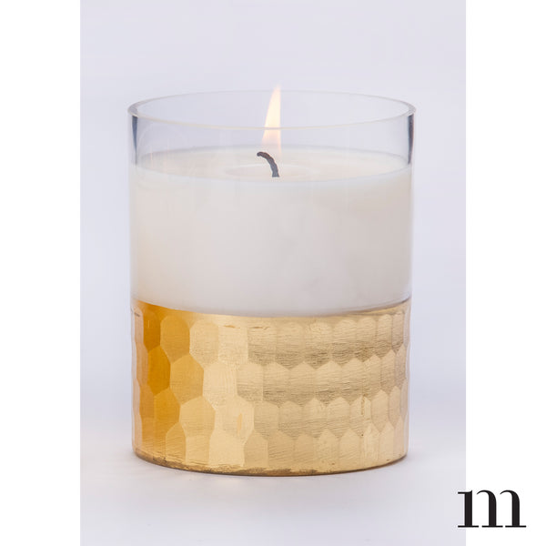 MIXTURE HOME GOLD METALLIC CANDLE