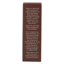 Load image into Gallery viewer, EUROPEAN SOAPS NO 63 BEARD OIL
