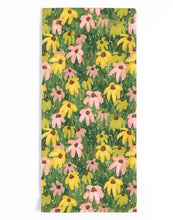 Load image into Gallery viewer, 1 CANOE 2 PAINTED FLORALS TEA TOWEL
