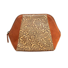 Load image into Gallery viewer, MYRA RECENT LEATHER AND HAIRON POUCH
