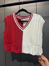 Load image into Gallery viewer, DAY AND MOON COLLEGIATE SWEATER VEST
