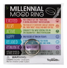 Load image into Gallery viewer, TOYSMITH MILLENIAL MOOD RING
