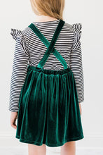 Load image into Gallery viewer, MILA &amp; ROSE VELVET PINAFORE DRESS

