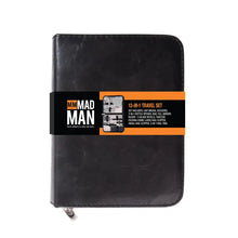 Load image into Gallery viewer, MAD MEN MR. ON THE MOVE TOILETRY KIT BLACK
