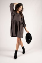 Load image into Gallery viewer, BEFORE YOU COLLECTION COTTON DRESS WITH KEYHOLE
