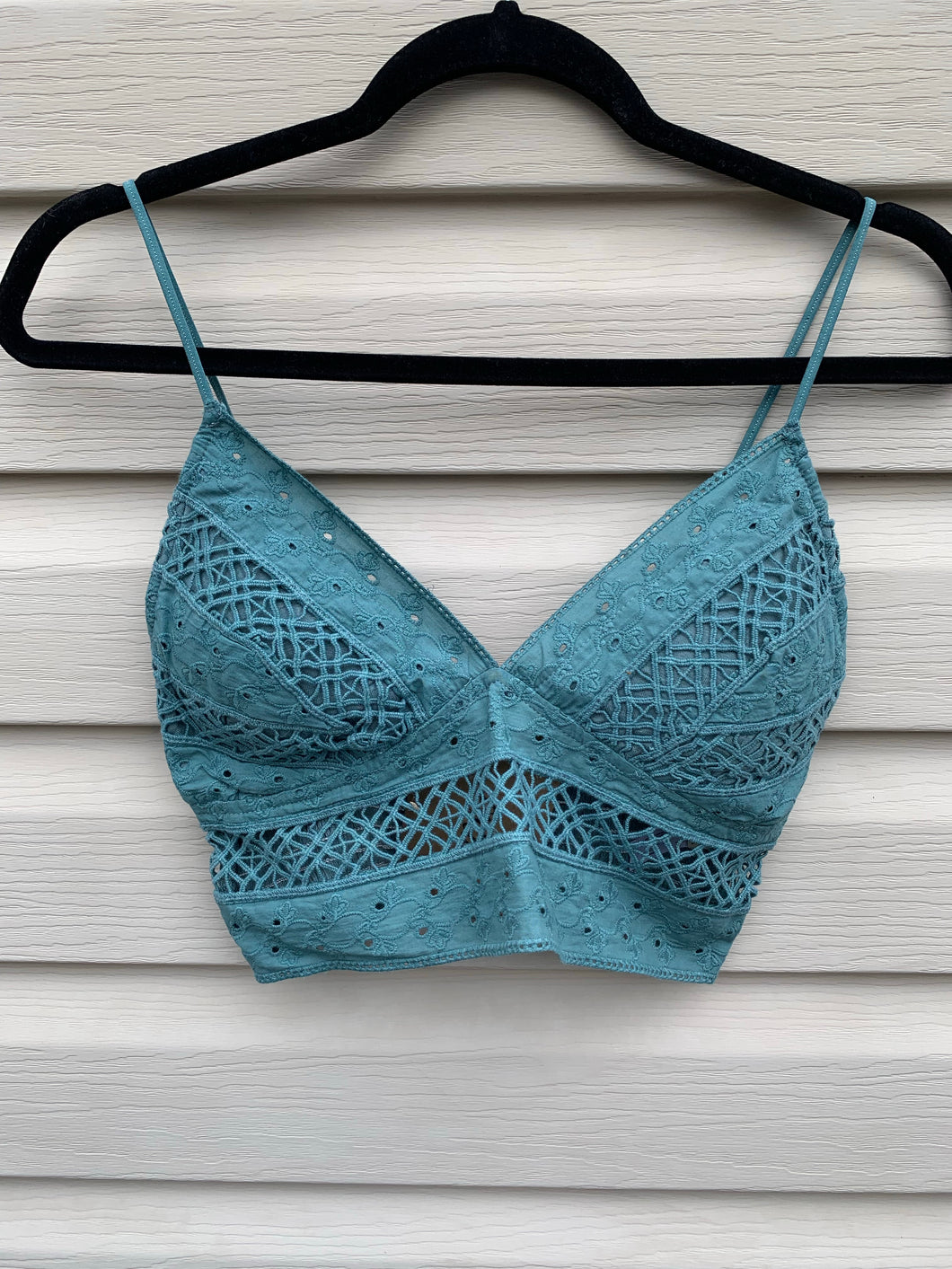 Listicle Embroidery Cotton Bralettes