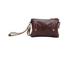 Load image into Gallery viewer, MYRA BAGS RUBICON LEATHER &amp; HAIRON BAG
